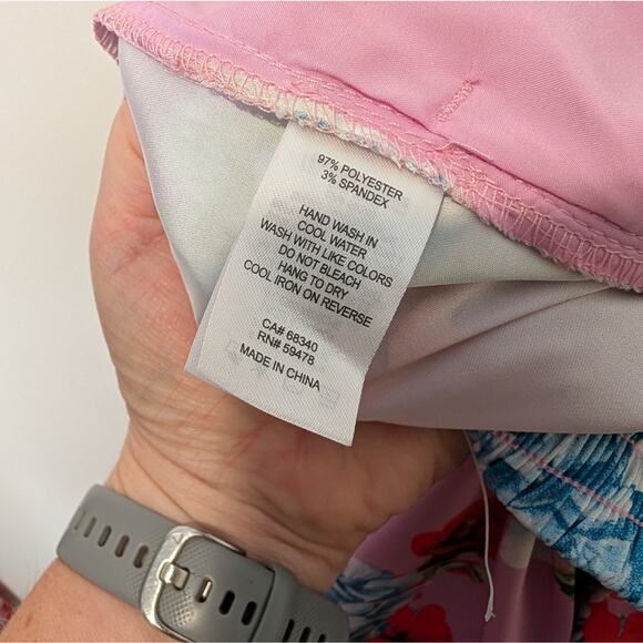 Rachel Zoe Floral Hydrangea Pantsuit Size Small - Picture 10 of 16